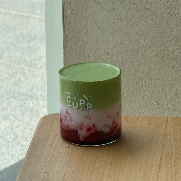 Strawberry matcha