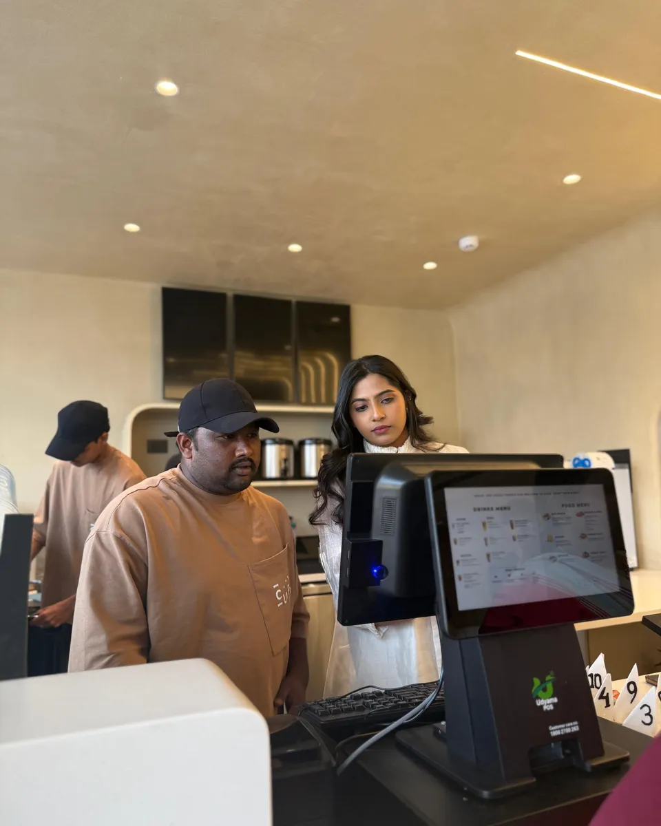 The CUPP Hyderabad team at the counter