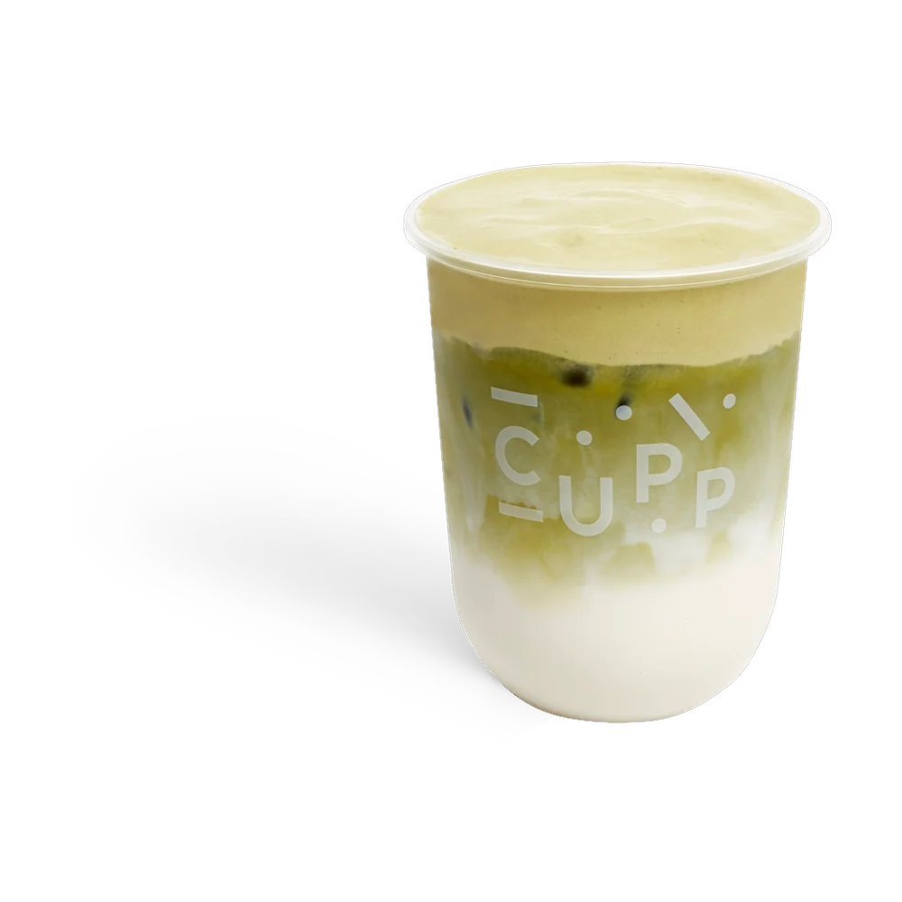 Double Matcha Cloud in a CUPP cup