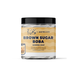 CUPP x Sassy Scents - Brown Sugar Whipped Soap