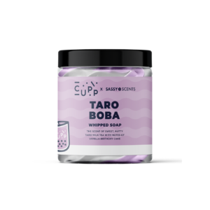 CUPP x Sassy Scents - Taro Boba Whipped Soap